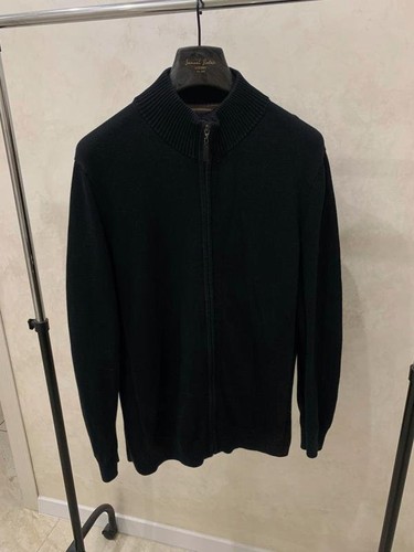 Men manor sweater black - manor, cotton