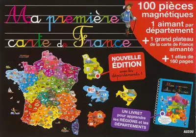 Première carte france - carte, de