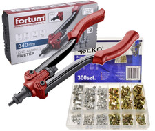 Hebel Nietmutternzange Handnietzange Nietgerät M3-M12  inkl. 300 Nietmuttern