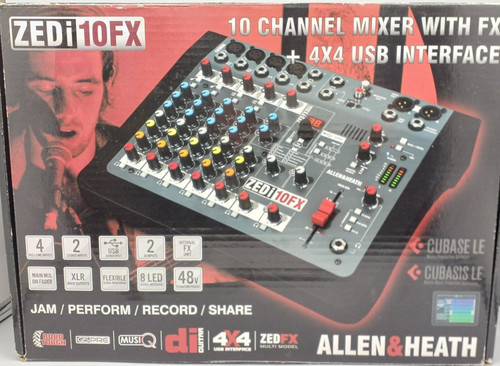 Allen heath zedi 10fx - heath, mixer