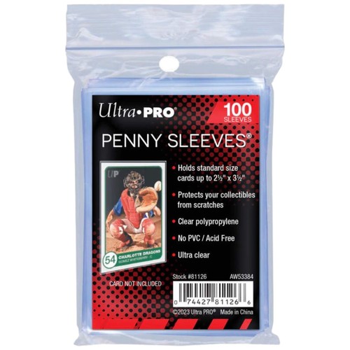 Ultra pro penny sleeves 100 - penny,