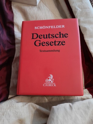 Schönfelder deutsche gesetze - schönfelder,
