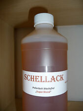 1L Schellack Blond Transparent Möbellack Politur Schellackpolitur Polish Lack