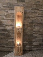 Windlicht Laterne  Altholz