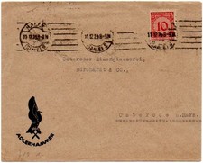 DR - Firmenbrief HALLE (SAALE) - OSTERODE a.HARZ #B342