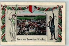 13635855 - 7304 Rosswein Schulfest Kinder Gewehr Schwarz-Weiss-Rot 1911