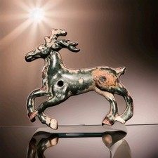 Antike Applikation Springender