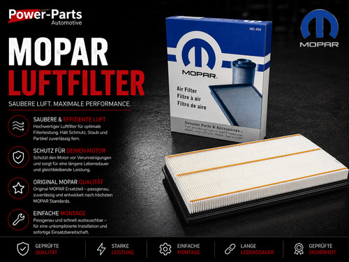 Luftfilter dodge ram 1500 - luftfilter,
