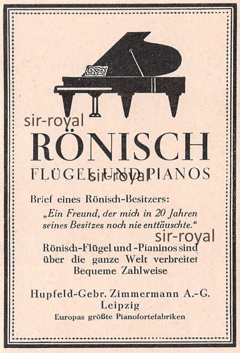 Rönisch flügel piano - piano,