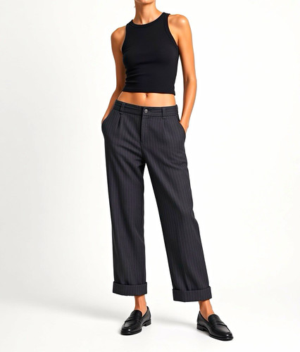 Mng damen anzughose grau - damen,