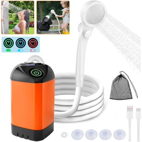 Tragbare campingdusche akku - campingdusche,