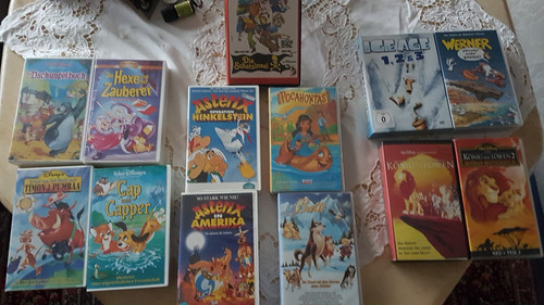 Videos vhs 2st 5 - ,, 5,00