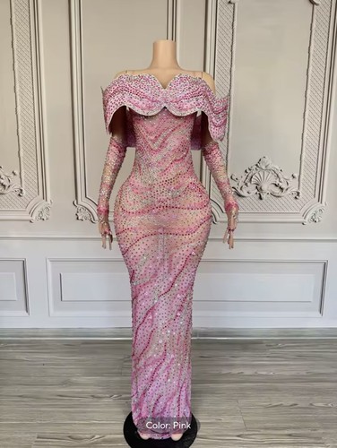 Rosa owambe kleid - rosa,