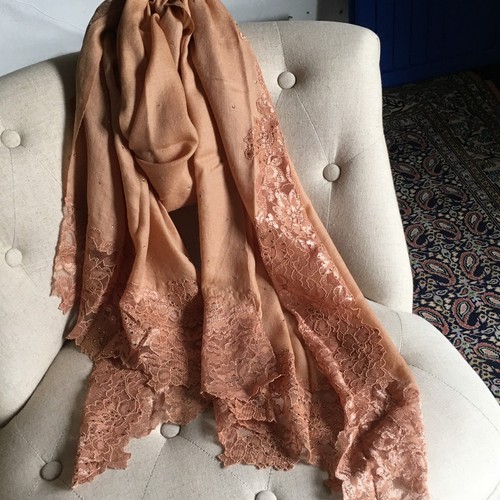 Breiter pashminaschal mit - pashminaschal,