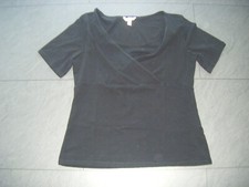 Umstandsmode  Still- T-Shirt   * H&M *   Gr.  L  schwarz  Modell Mama  Kurzarm