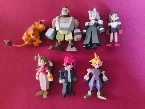 Final fantasy vii polygon - fantasy,