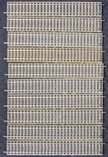 10 x 6101 gerades Fleischmann Profi-Gleis H0, Länge 200 mm