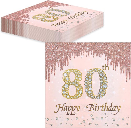 Geburtstagsdeko servietten - servietten, 60