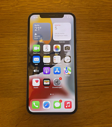 Apple iphone 64gb silber - x, ios