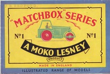 Matchbox / Lesney Katalog /