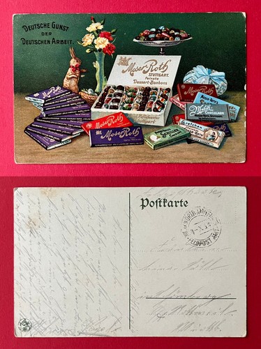 Reklame 1914 moser roth - reklame,