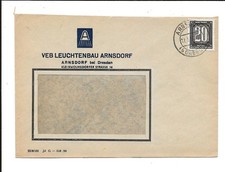 Arnsdorf bei Dresden  VEB Firmenbrief