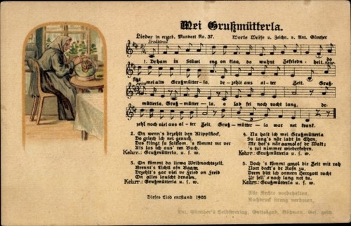 Lied günther anton - ak, günther,