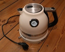 Mängel KitchenAid Artisan 1,5 Liter Wasserkocher creme Edelstahl beige hell gelb