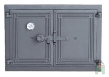 Backofentür Gußeisen Steinofentür Ofentür Pizzaofentür Brotofen Gusseisen480x335