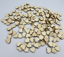 Streudeko Holz Herz Hochzeit