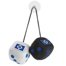 HSV Autowürfel Hamburger SV Autospiegelwürfel Plüschwürfel HSV Logo Fanartikel