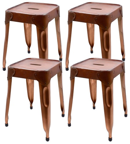 Metall hocker sitzhocker - 4x,