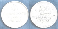 Porcelain Medal Rostock