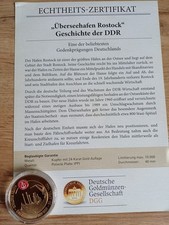 Medaille ÜBERSEEHAFEN ROSTOCK