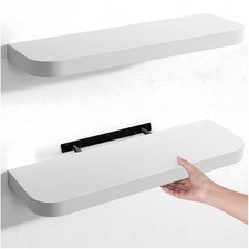 Wandregal Weiß, 2er Set