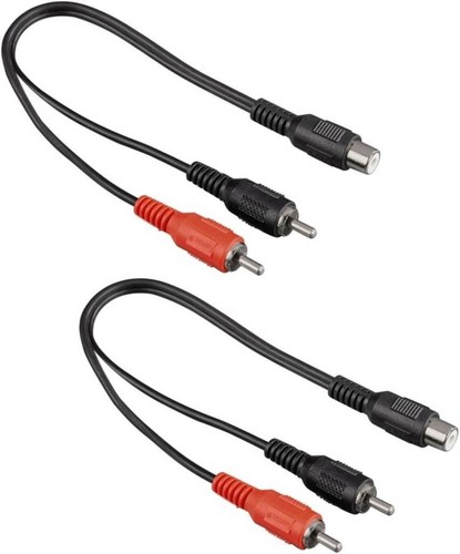 Hama cinch kabel - 2x, y-kabel