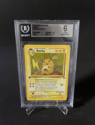 Pokémon raichu holo - pokémon,