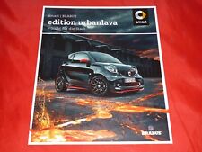 SMART 453 Fortwo Brabus "Edition Urbanlava" Sondermodell Prospekt Brochure 2016