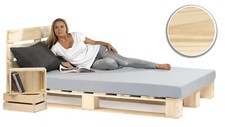 Palettenbett aus holz holzbett - aus,