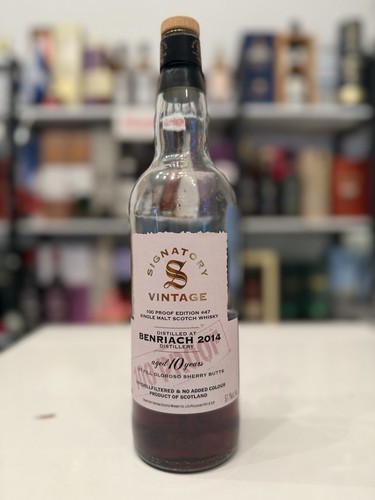 Anbruchflasche benriach j - benriach,