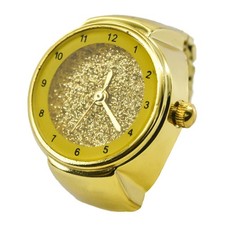 Elegante rosa Ringuhr mit