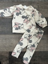 H&M Minnie Mouse Set 86 Pullover Leggings 