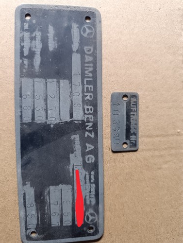 Fabrikschild - , (typenschild)