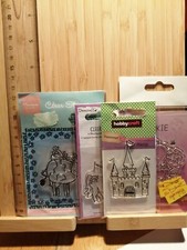 5x verschiedene Clear Stamps
