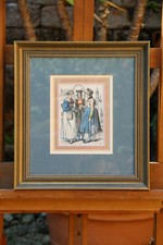 Kolorierter Stahlstich