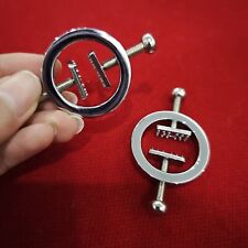 2er Nippelklemmen Mit Spitzen Einstellbar Nippelklammern BDSM SM Bondage Unisex
