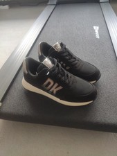 DKNY Lace Up Leather Sneaker