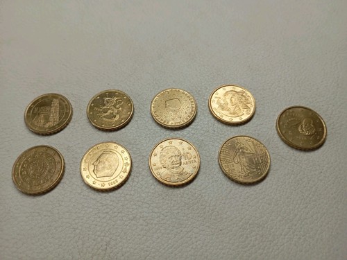 Set euro münzen 10 - 9,