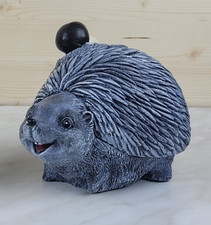 Gartenfigur Tier Deko Igel  Betonfigur Unikat handmade groß  23 cm frostfest