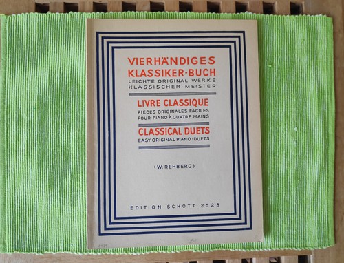 Vierhändiges klassiker buch - vierhändiges, klassiker-buch